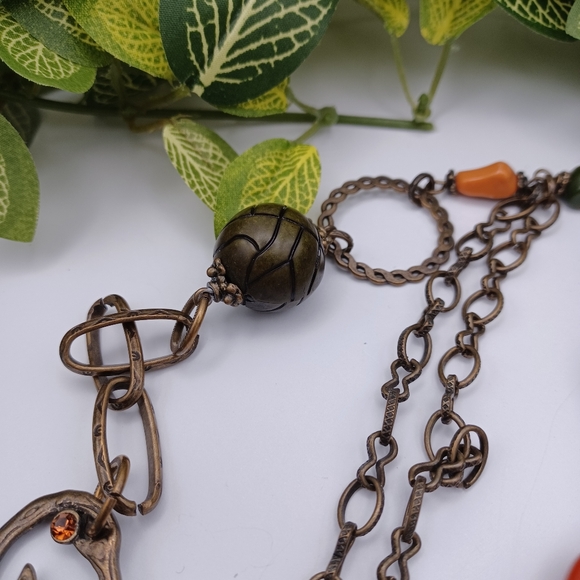 Multi-Color Tribal Necklace - Picture 5 of 11